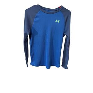 Boys under armour thermal top size large